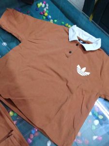 Adidas Brown Polo Cordset