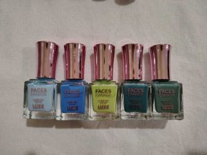 Faces Canada Nail Polish Set @ Each Rs 80