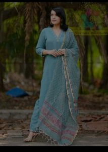Pure Khadi Cotton 3 Piece Set