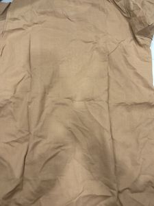 Embellished Brown Button-Up Top
