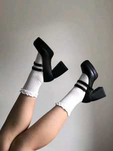 black heel pinteresty mary janes🖤