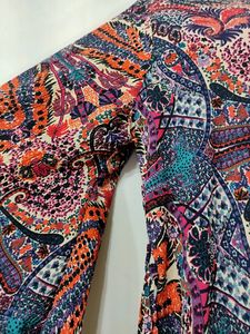 Zudio Multi Colour Printed Dress ( Women)