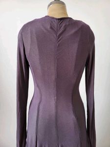Long Sleeve Ruched Dress