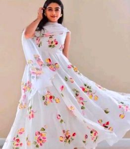 Anarkali with Dupatta Set