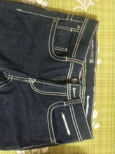 Stylish Dark Blue Denim Jeans