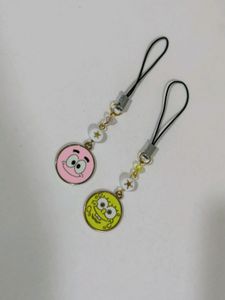 SpongeBob And Patrik Best Friends Phone Charms