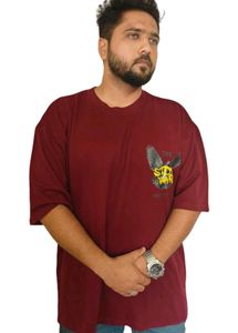Maroon Graphic Tee