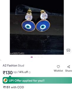 Evil Eye Earrings