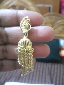 Wonderful Gold Covering Jumka