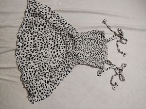 Cow Print Mini Dress
