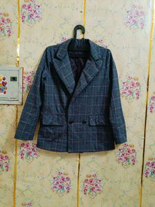 🇳🇿💫💗Men's Plaid Double-Breasted Blazer