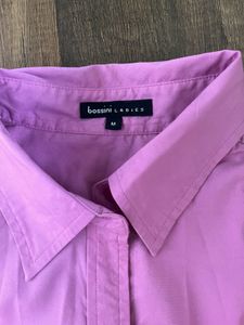 Pink Fitted Shirt