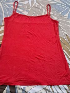 Three Camisole  Top In Imported Fabric