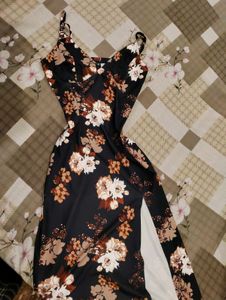 Women Floral Party Wear Bodycon Dress