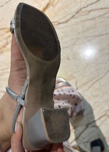 Silver Flats &amp; Sandals