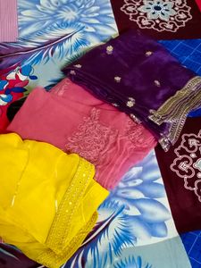 3 New Dupatta combo