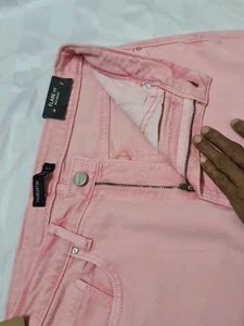 Branded Pink Flare Jeans