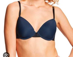 Navy Blue Bra With Brief