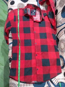 Zemok Brand Red Shirt For Men