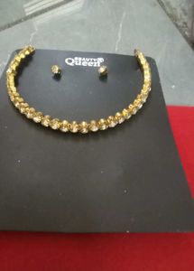 Gold-toned Necklace Set