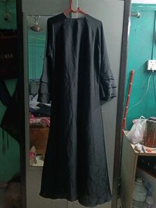 Elegant Black Ethnic Burqa