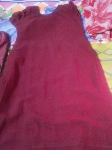 beautiful festive mirror work suit