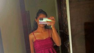 Pink  Peplum Top