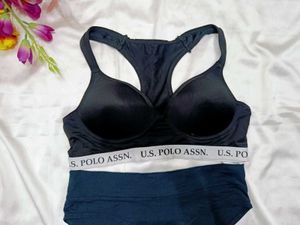 🇭🇲💫💗U.S. Polo Assn. Bra &amp; Panty Set