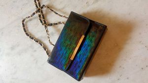 Holographic Black Bag ✨