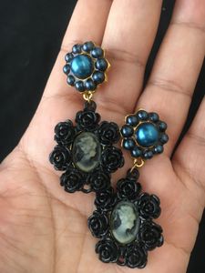 Unique Cameo Earrings