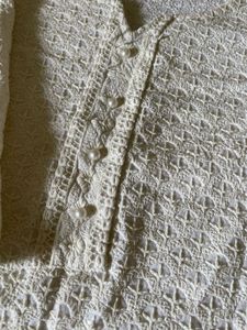 Off White Chikankari Kurta