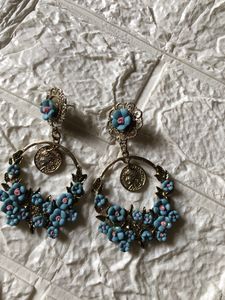 Vintage Flower Earrings