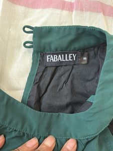 Faballey Green Dress