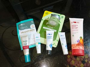 Facewash, Sunscreen, Night Cream, Conditioner, ..