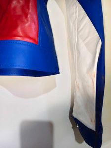 Unique Color Block Jacket Defective piece