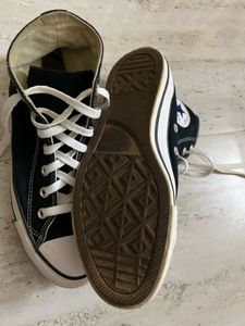 Black Converse High-Tops