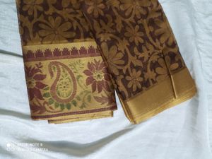 Brown Saree