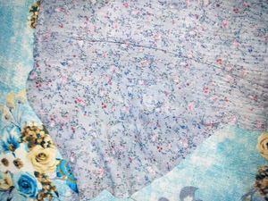 Floral Sheer Tie-Front Top