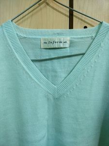 Light Blue Winter Wear Top