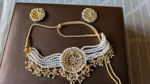 New Choker With Earring Set.