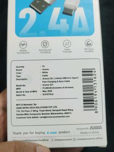 Aroma C-21 Fast Charging Cable