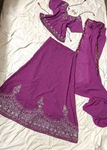 y2k Bollywood vintage Lehenga choli