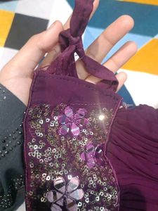Purple Lehenga Choli Set