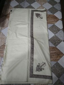 Cream Shawl