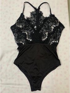 Black Lace Bodysuit