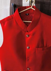 RAYON SLIM FIT NEHRU  JACKET FOR MEN&#39;S