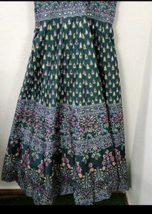 SILK WEDDING GOWN WITH DUPATTA