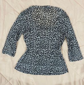 Animal Print Top