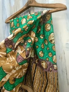 Floral Design Saree
