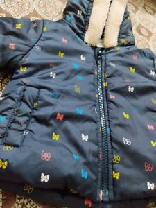 Cute Butterfly Padded Jacket